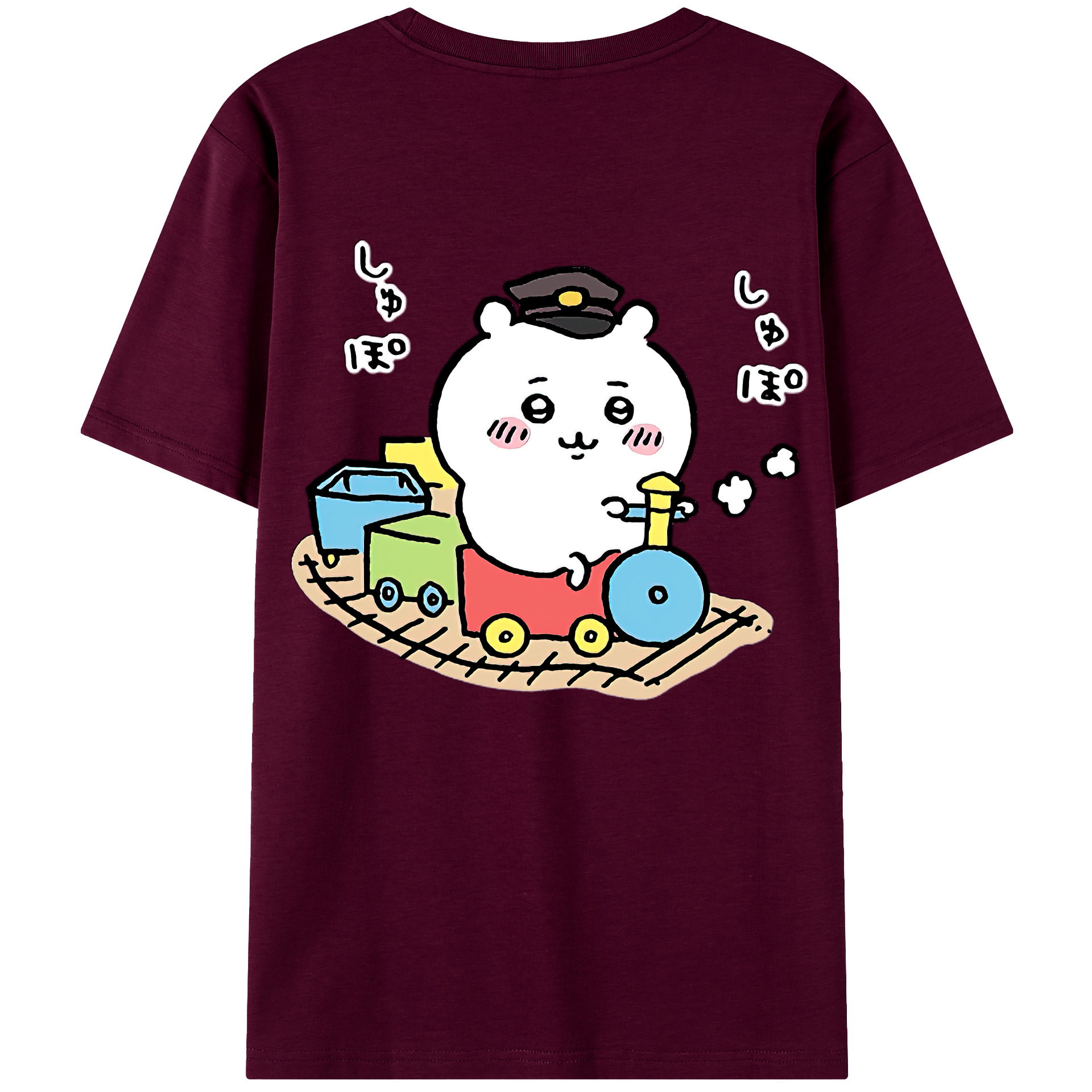 （画像用） ちいかわ ちいかわ Chii-kawa chiikawa レディース半袖Tシャツ(バックプリント)